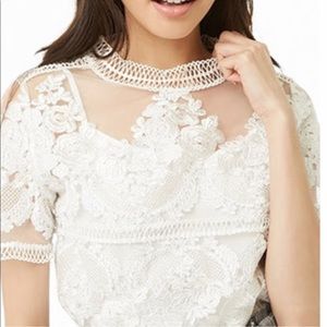 Lace top - forever 21